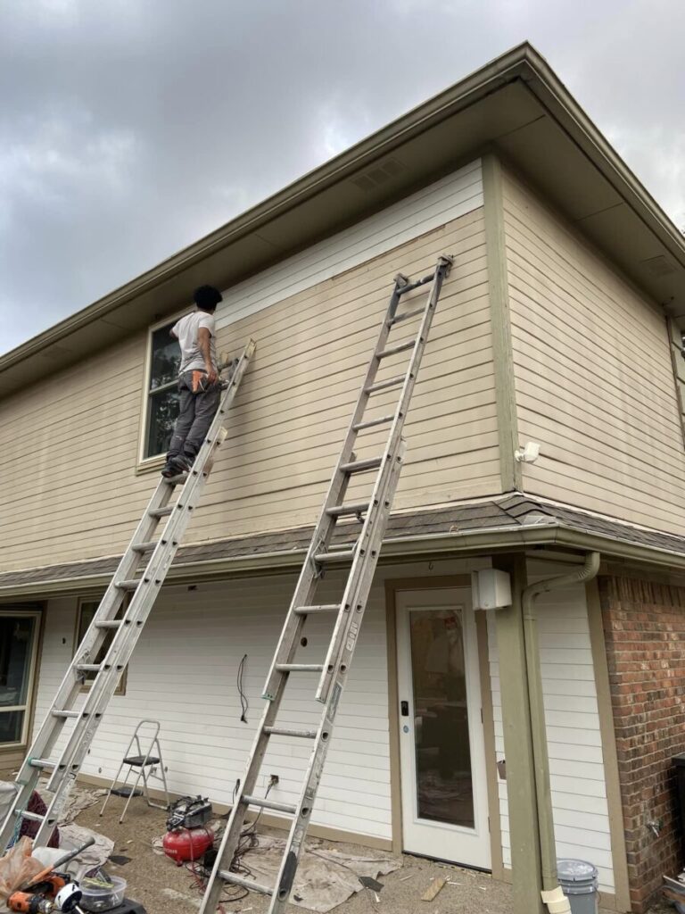Siding Replacement and Painting for Residential homes by HG Andres Painting
