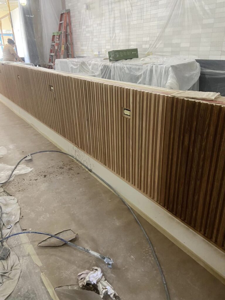 Interior Painting, texture, carpentry installation and more for Commercial properties and businesses - HG Andres Painting in Dallas-Ft Worth